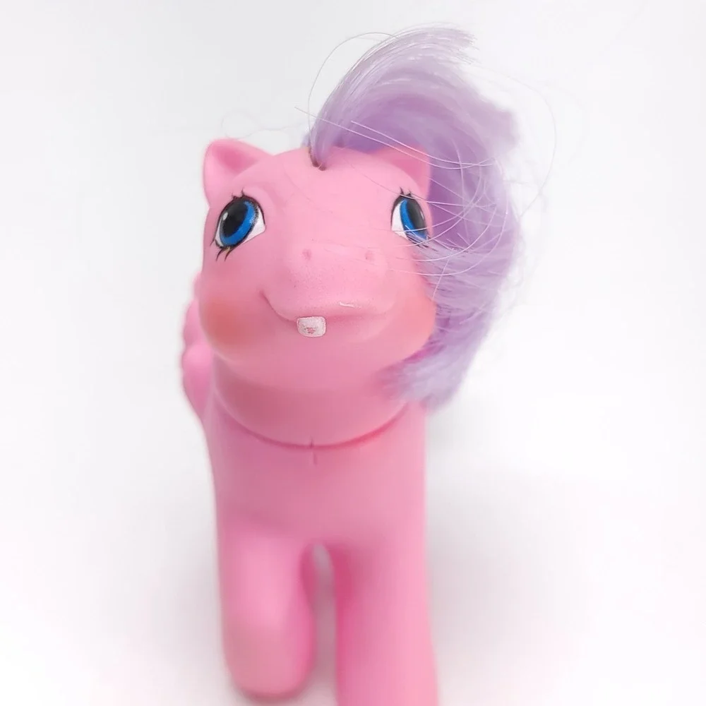 Vintage 1987 Hasbro‎ My Little Pony G1 Baby North Star Pegasus Pink First Tooth